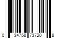 Barcode Image for UPC code 034758737208