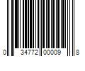 Barcode Image for UPC code 034772000098