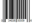 Barcode Image for UPC code 034835000096