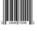 Barcode Image for UPC code 034846700992