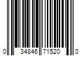 Barcode Image for UPC code 034846715200