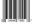 Barcode Image for UPC code 034846715507