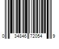 Barcode Image for UPC code 034846720549