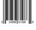 Barcode Image for UPC code 034856810865