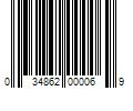 Barcode Image for UPC code 034862000069