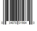 Barcode Image for UPC code 034878019840