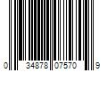 Barcode Image for UPC code 034878075709