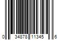 Barcode Image for UPC code 034878113456