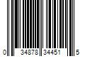 Barcode Image for UPC code 034878344515