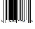 Barcode Image for UPC code 034878625980