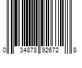 Barcode Image for UPC code 034878926728