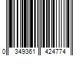 Barcode Image for UPC code 0349361424774