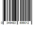 Barcode Image for UPC code 0349483699012