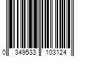 Barcode Image for UPC code 0349533103124