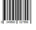 Barcode Image for UPC code 0349580027558