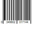 Barcode Image for UPC code 0349902017144