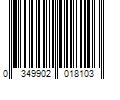 Barcode Image for UPC code 0349902018103