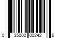 Barcode Image for UPC code 035000002426