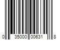 Barcode Image for UPC code 035000006318