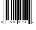 Barcode Image for UPC code 035000007544