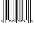 Barcode Image for UPC code 035000008749