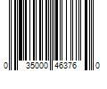 Barcode Image for UPC code 035000463760