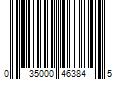 Barcode Image for UPC code 035000463845