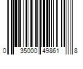 Barcode Image for UPC code 035000498618