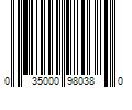 Barcode Image for UPC code 035000980380