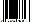 Barcode Image for UPC code 035000993397