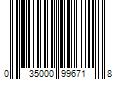 Barcode Image for UPC code 035000996718