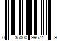 Barcode Image for UPC code 035000996749