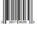 Barcode Image for UPC code 035011962658