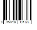 Barcode Image for UPC code 0350268411125