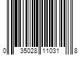 Barcode Image for UPC code 035028110318