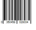 Barcode Image for UPC code 0350458028034