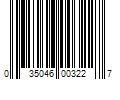 Barcode Image for UPC code 035046003227