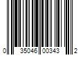 Barcode Image for UPC code 035046003432