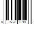 Barcode Image for UPC code 035046107437