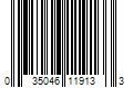 Barcode Image for UPC code 035046119133