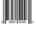 Barcode Image for UPC code 035051540960