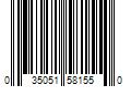 Barcode Image for UPC code 035051581550