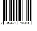 Barcode Image for UPC code 0350604401315