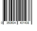 Barcode Image for UPC code 0350604401438