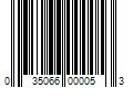 Barcode Image for UPC code 035066000053