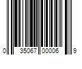 Barcode Image for UPC code 035067000069