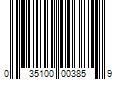 Barcode Image for UPC code 035100003859