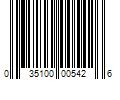 Barcode Image for UPC code 035100005426