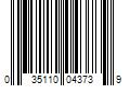 Barcode Image for UPC code 035110043739