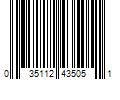 Barcode Image for UPC code 035112435051